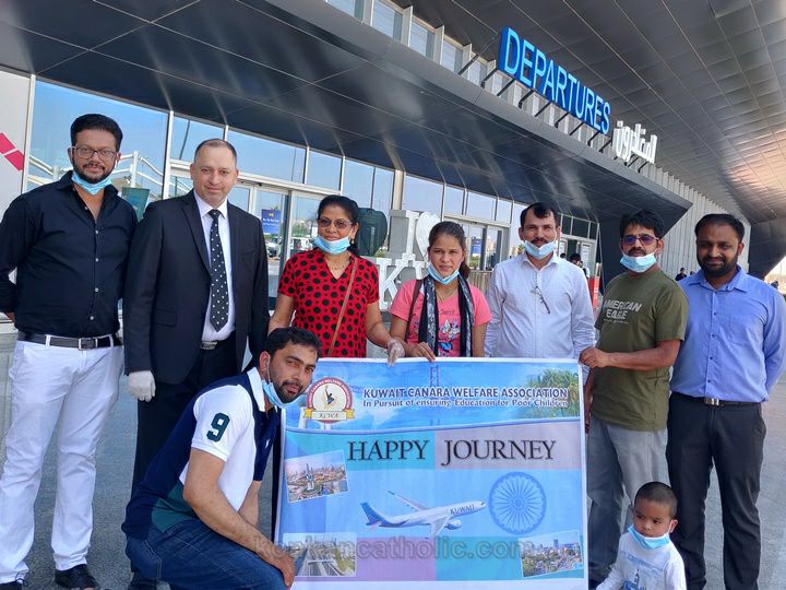  KCWA successfully organizes its First Ever Chartered Flight to Mangaluru