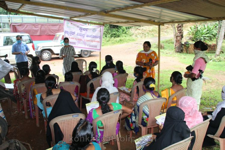  Cancer awareness program & Distribution of food-kits at Taremar
