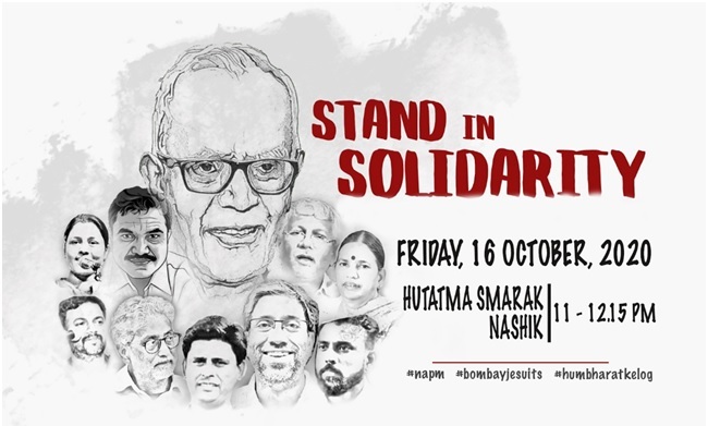  Silent Protest in Solidarity with Fr Stan Swamy Sj and other Human Rights Defenders in Pre-Trial detention