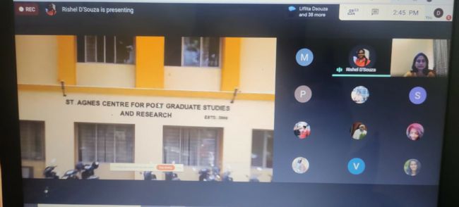  National Webinar on ‘Insolvency and Bankruptcy Code and Its Impact on Indian Industry’ ) organized at St. Agnes College (Autonomous)