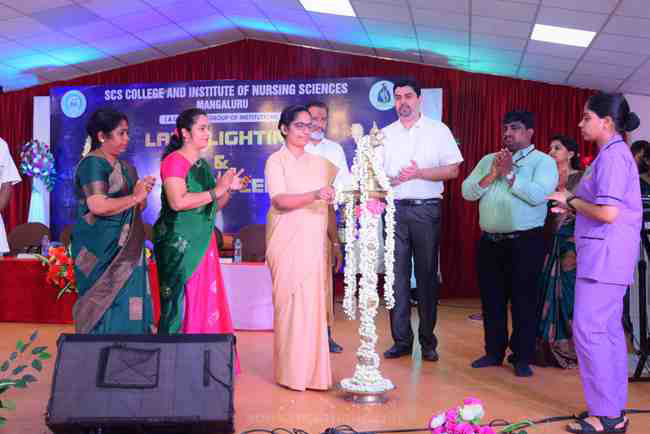  Lamp Lighting & Oath Taking Ceremony at S.C.S College Of Nursing Sciences  