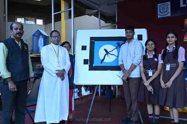  Lourdes Central School holds Art day celebration 