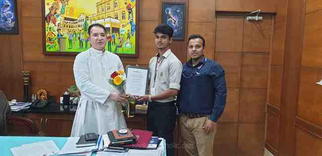  St Aloysius student donates Blood Stem Cells to a needy Cancer Patient