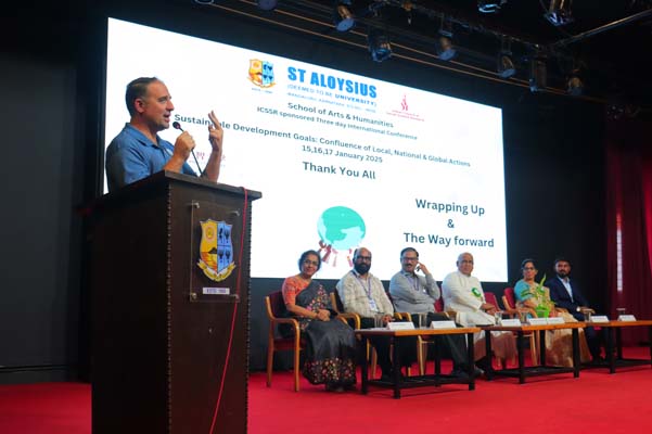  Three-day intl. conference on sustainable development comes to a close at Aloysius