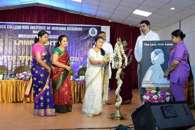  SCS College & Institute of Nursing Sciences holds Lamp Lighting & Oath Taking Ceremony 
