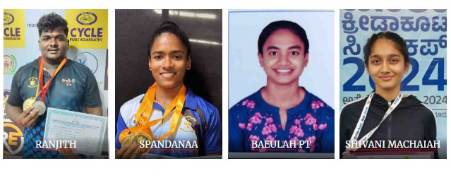  St Philomena Autonomous College Sheens at State Olympics Weightlifting Competition