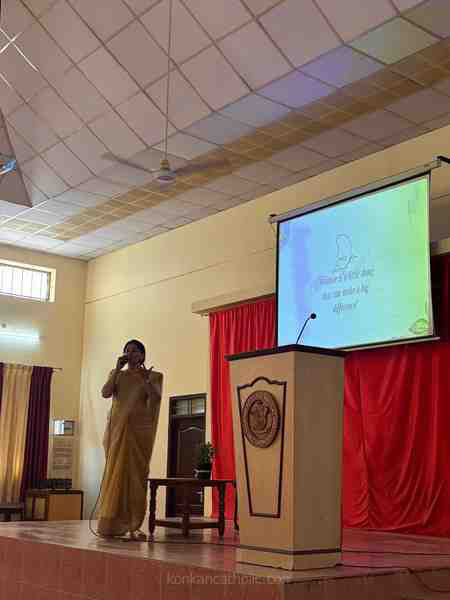  Importance of utilizing one’s abilities session was organized at St Agnes College
