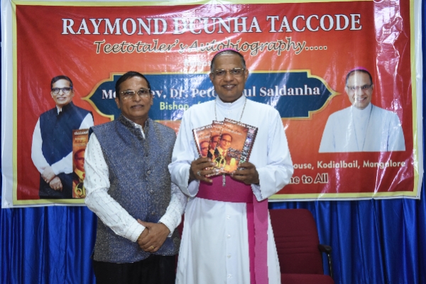  “Teetotaler’s Autobiography” Launched by Mangalore Bishop – A Tribute to 60 Years of Alcohol-Free Living