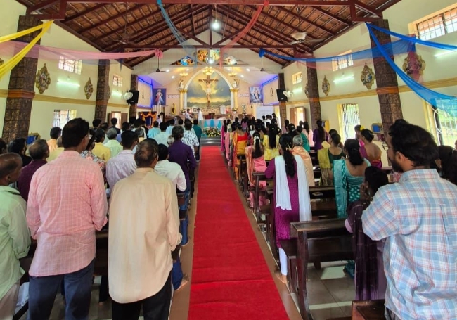  Holy Cross Church, Bellare Celebrates Family Feast – Monthi Fest