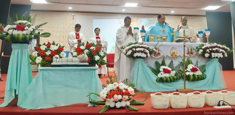  Nativity of Mary Celebrated in a Grand Manner at St. Francis de Sales Church, Hebbagodi, Bengaluru