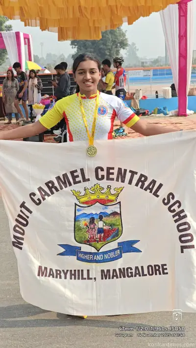  Golden Girl Jesnia Correa Strikes Gold Again at CBSE National Skating Championship 2025