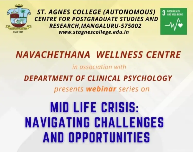  Navachethana Wellness and Counselling Centre Hosts Four-Day Webinar on ‘Midlife Crisis: Navigating Challenges and Opportunities’