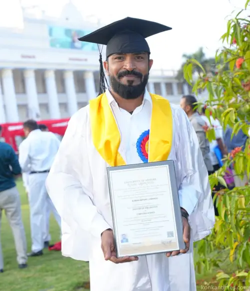  Dr Suman Antony Lasrado Awarded Ph.D. in Computer Science