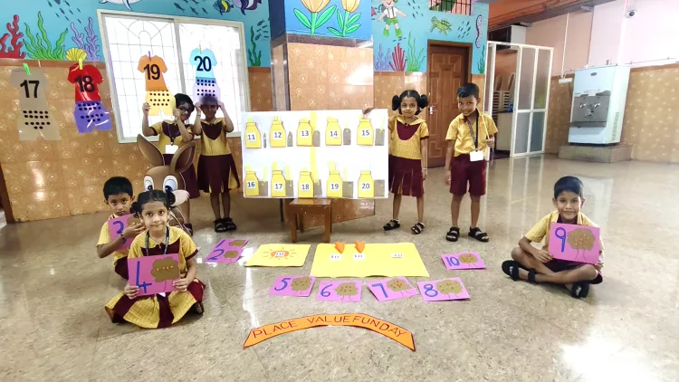  Fun-Filled Learning Activities Enhance Skills of UKG Students at Mount Carmel Central School